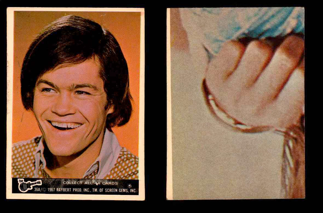 The Monkees Series A TV Show 1966 Vintage Trading Cards You Pick Singles #1A-44A #36  - TvMovieCards.com