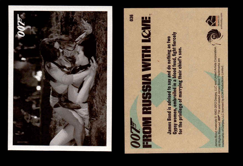 James Bond 50th Anniversary Series Two From Russia with Love Single Cards #1-65 #36  - TvMovieCards.com