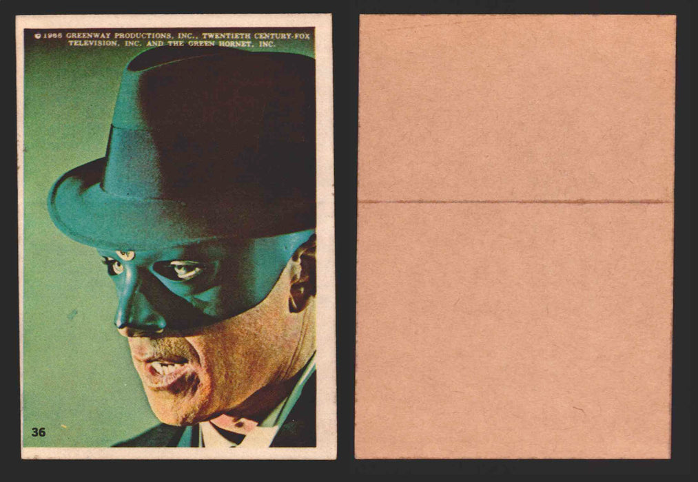 1966 Green Hornet Stickers Topps Vintage Trading Card You Pick Singles #1-44 #	36  - TvMovieCards.com