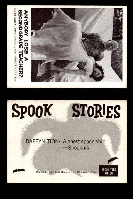 1961 Spook Stories Series 1 Leaf Vintage Trading Cards You Pick Singles #1-#72 #36  - TvMovieCards.com