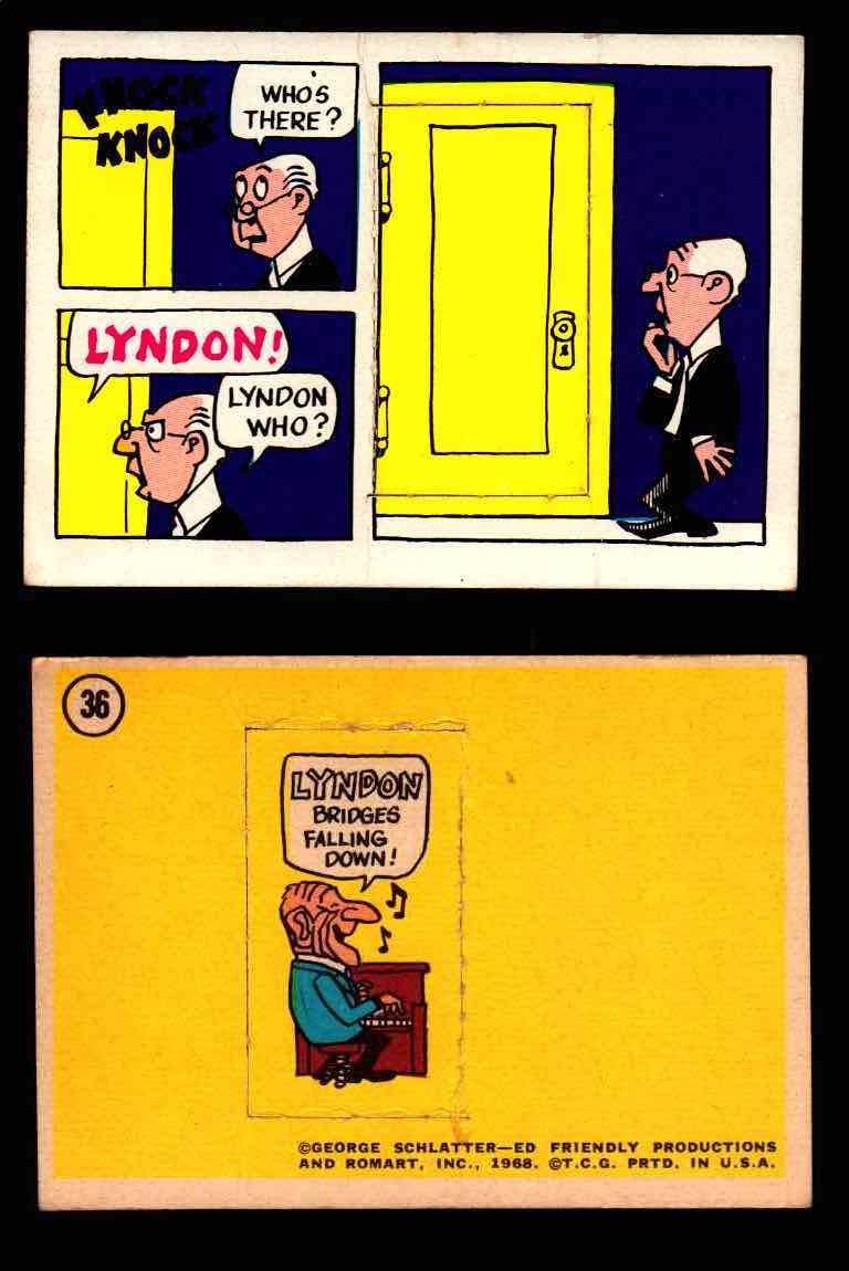 1968 Laugh-In Topps Vintage Trading Cards You Pick Singles #1-77 #36  - TvMovieCards.com