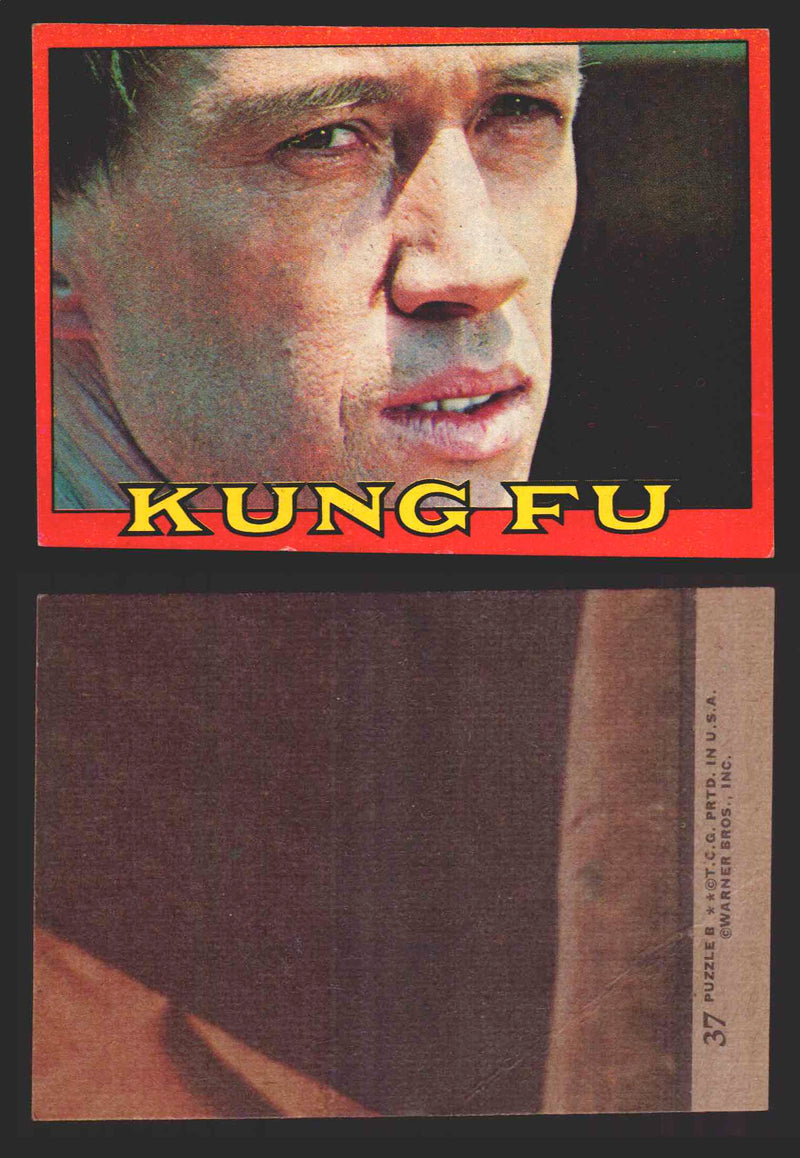 1973 Kung Fu Topps Vintage Trading Card You Pick Singles #1-60 #37  - TvMovieCards.com