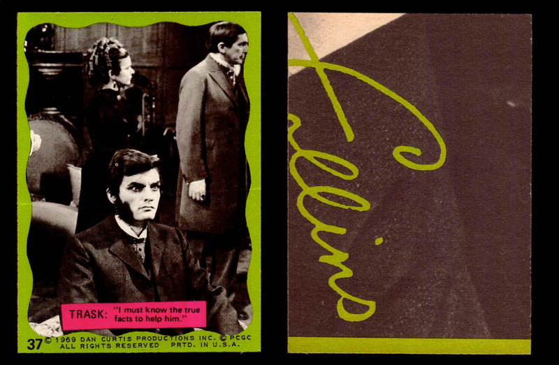 Dark Shadows Series 2 (Green) Philadelphia Gum Vintage Trading Cards You Pick #37  - TvMovieCards.com