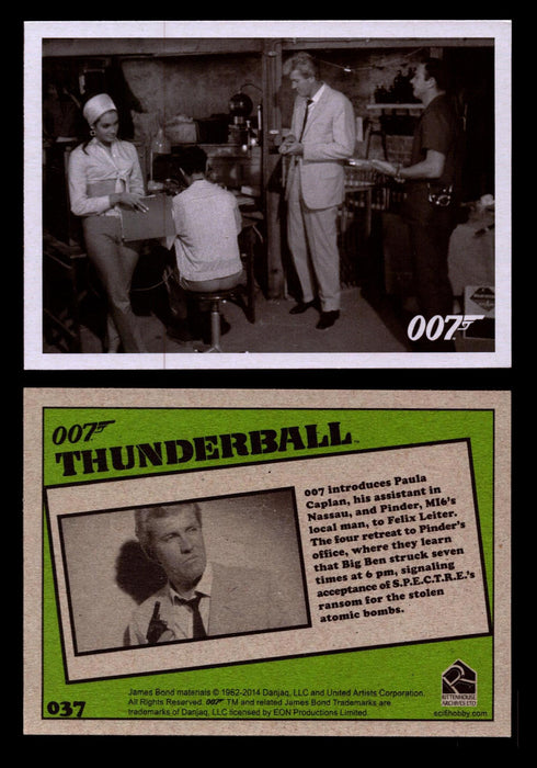 James Bond Archives 2014 Thunderball Throwback You Pick Single Card #1-99 #37  - TvMovieCards.com