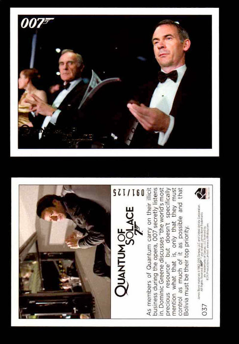 James Bond Archives Quantum of Solace Gold Parallel You Pick Single Cards #1-90 #37  - TvMovieCards.com