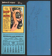 Ripley's Believe It or Not Facts Foldout Advertising Calendar 1933 - 1942 You Pi April	1937	A  - TvMovieCards.com