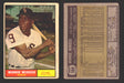 1961 Topps Baseball Trading Card You Pick Singles #300-#399 VG/EX #	380 Minnie Minoso - Chicago White Sox (creased)  - TvMovieCards.com