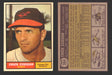 1961 Topps Baseball Trading Card You Pick Singles #300-#399 VG/EX #	384 Chuck Essegian - Kansas City Athletics  - TvMovieCards.com
