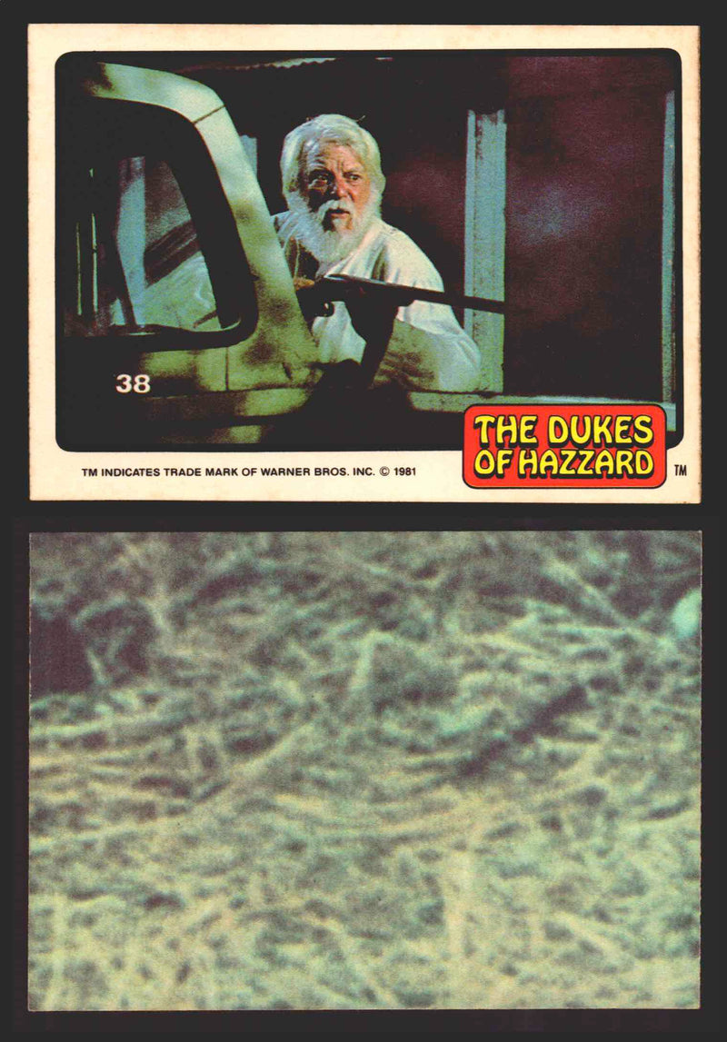 1981 Dukes of Hazzard Sticker Trading Cards You Pick Singles #1-#66 Donruss 38   Jesse Duke  - TvMovieCards.com