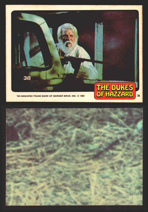 1981 Dukes of Hazzard Sticker Trading Cards You Pick Singles #1-#66 Donruss 38   Jesse Duke  - TvMovieCards.com