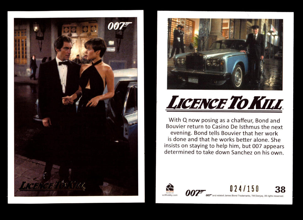 James Bond Classics 2016 Licence To Kill Gold Foil Parallel Card You Pick Single #38  - TvMovieCards.com