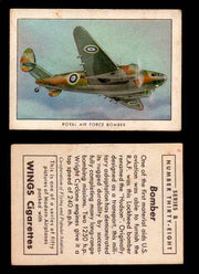 1941 Modern American Airplanes Series B Vintage Trading Cards Pick Singles #1-50 38	 	Royal Air Force Bomber  - TvMovieCards.com