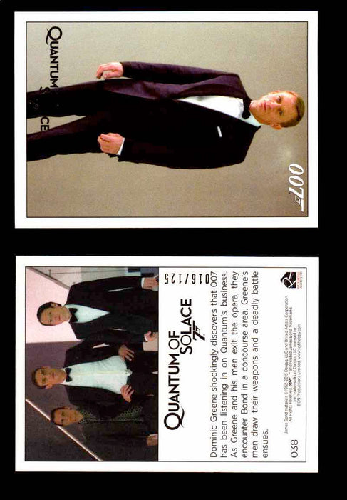 James Bond Archives Quantum of Solace Gold Parallel You Pick Single Cards #1-90 #38  - TvMovieCards.com