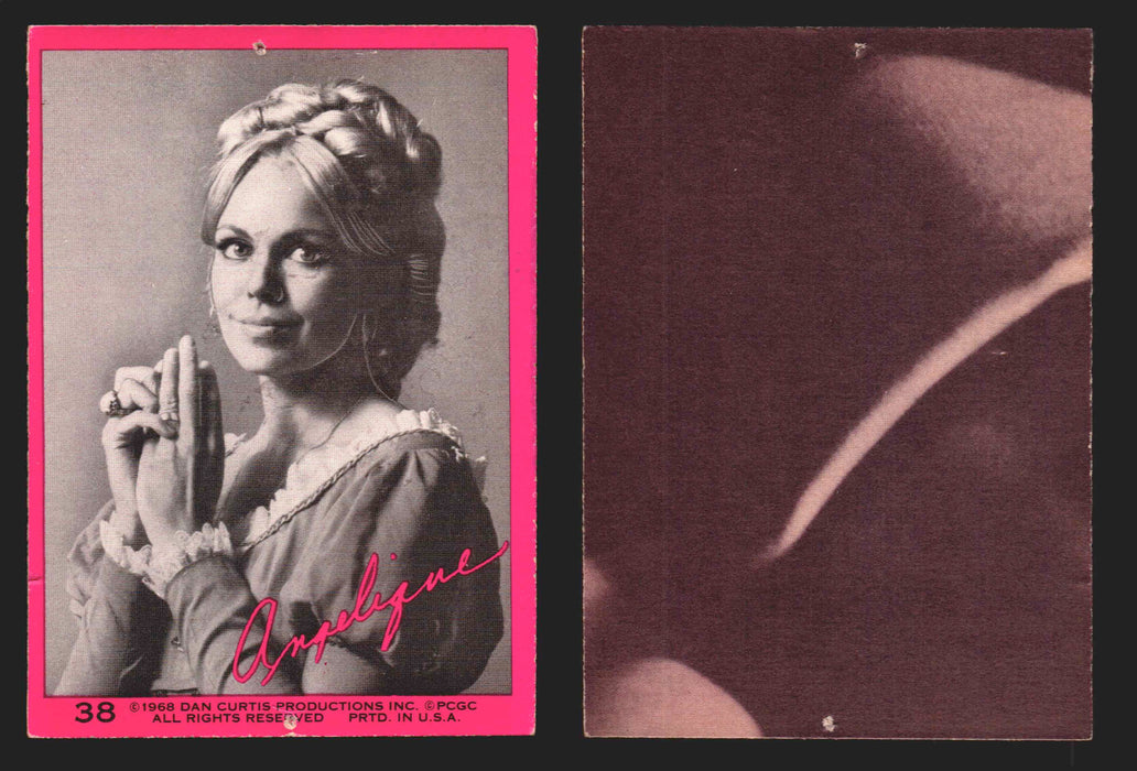 1966 Dark Shadows Series 1 (Pink) Philadelphia Gum Vintage Trading Cards Singles #38  - TvMovieCards.com