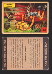 1954 Parkhurst Operation Sea Dogs You Pick Single Trading Cards #1-50 V339-9 38 Japanese Frogman  - TvMovieCards.com