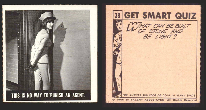 1966 Get Smart Topps Vintage Trading Cards You Pick Singles #1-66 #38  - TvMovieCards.com