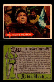 1957 Robin Hood Topps Vintage Trading Cards You Pick Singles #1-60 #38  - TvMovieCards.com