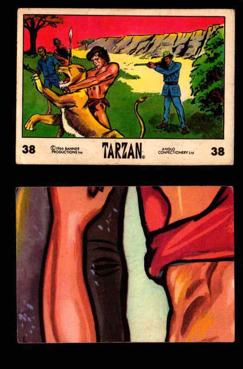 1966 Tarzan Banner Productions Vintage Trading Cards You Pick Singles #1-66 #38  - TvMovieCards.com