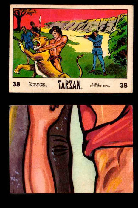 1966 Tarzan Banner Productions Vintage Trading Cards You Pick Singles #1-66 #38  - TvMovieCards.com