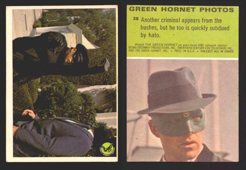 1966 Green Hornet Photos Donruss Vintage Trading Cards You Pick Singles #1-44 #	38  - TvMovieCards.com