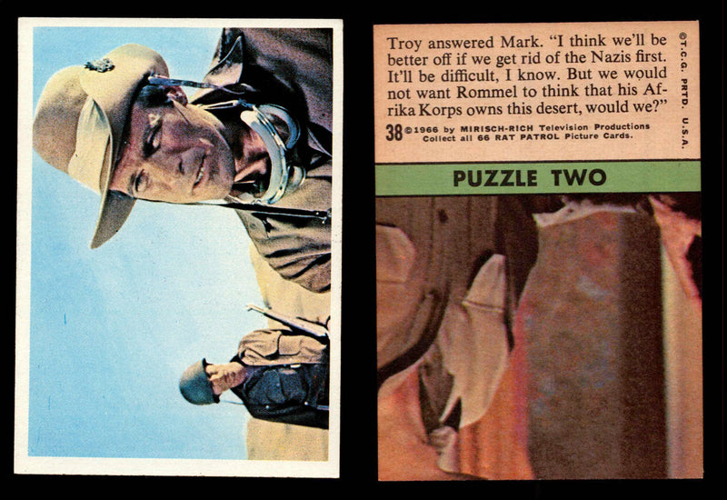 Rat Patrol 1966 Topps Vintage Card You Pick Singles #1-66 #38  - TvMovieCards.com
