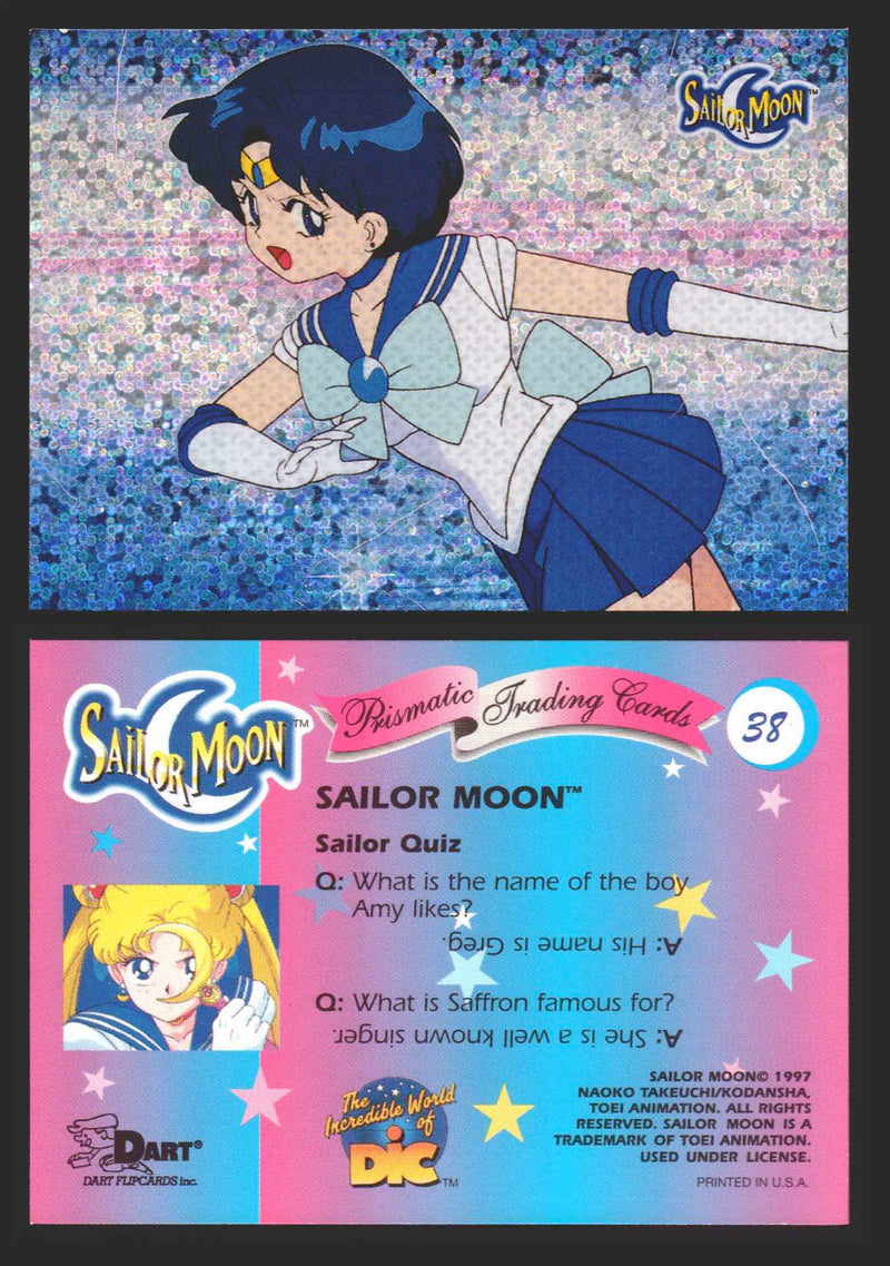1997 Sailor Moon Prismatic You Pick Trading Card Singles #1-#72 Cracke —  TvMovieCards.com