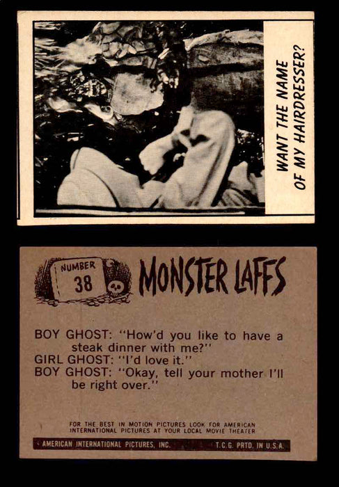 Monster Laffs 1966 Topps Vintage Trading Card You Pick Singles #1-66 #38  - TvMovieCards.com