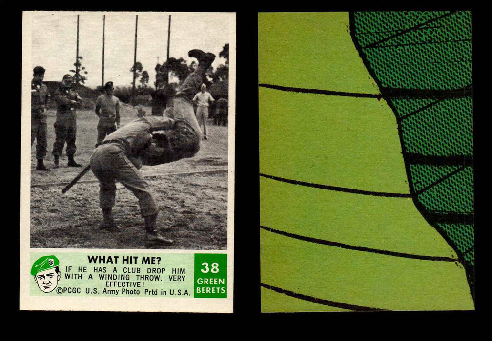 1966 Green Berets PCGC Vintage Gum Trading Card You Pick Singles #1-66 #38  - TvMovieCards.com