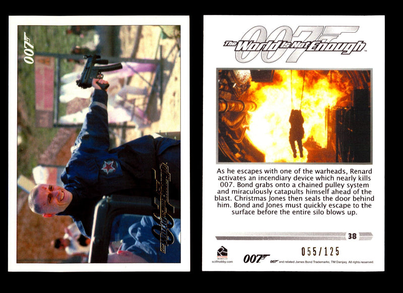James Bond Classics 2016 World is Not Enough Gold Foil Parallel Card You Pick Nu #38  - TvMovieCards.com