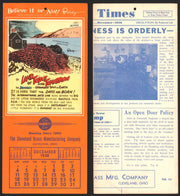 Ripley's Believe It or Not Facts Foldout Advertising Calendar 1933 - 1942 You Pi December	1938  - TvMovieCards.com