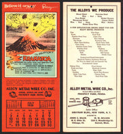 Ripley's Believe It or Not Facts Foldout Advertising Calendar 1933 - 1942 You Pi July	1938  - TvMovieCards.com