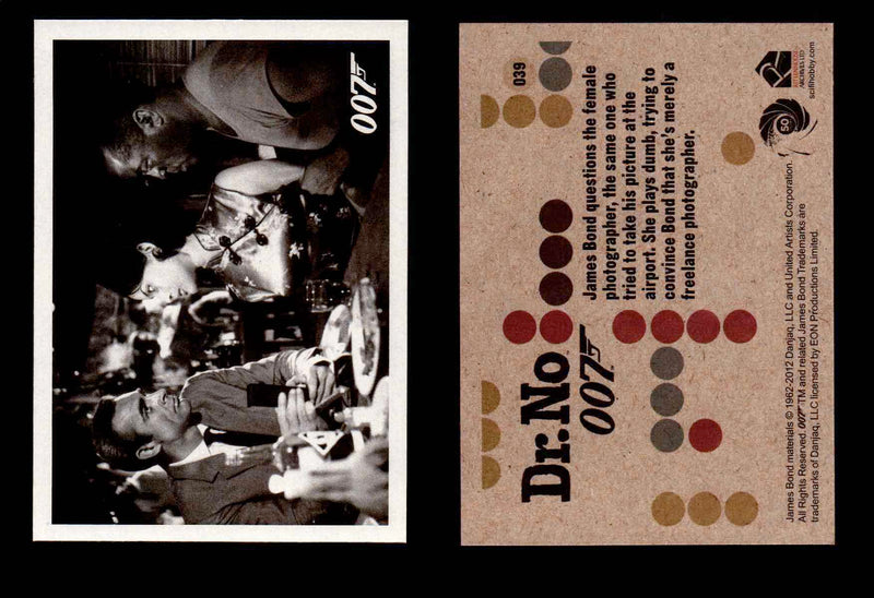 James Bond 50th Anniversary Series Dr. No You Pick Single Cards #1-65 #39  - TvMovieCards.com