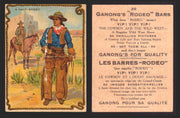 1930 Ganong "Rodeo" Bars V155 Cowboy Series #1-50 Trading Cards Singles #39 A Half-Breed  - TvMovieCards.com