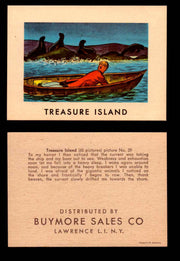 Treasure Island Buymore Sales 1960 Vintage Trading Cards You Pick Singles   - TvMovieCards.com