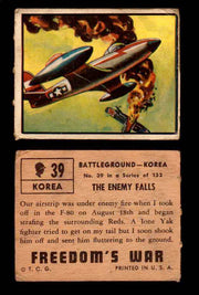 1950 Freedom's War Korea Topps Vintage Trading Cards You Pick Singles #1-100 #39  - TvMovieCards.com