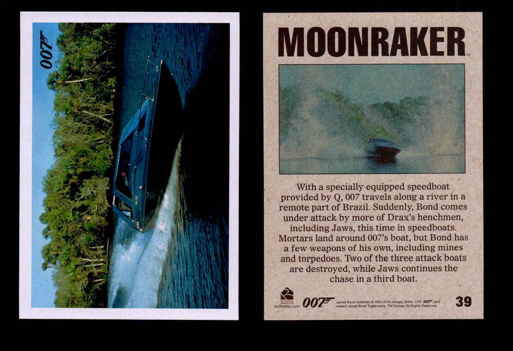 James Bond Archives Spectre Moonraker Movie Throwback U Pick Single Cards #1-61 #39  - TvMovieCards.com