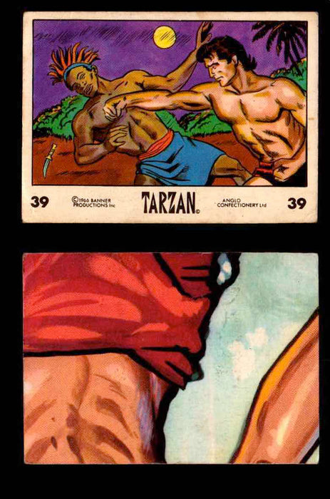 1966 Tarzan Banner Productions Vintage Trading Cards You Pick Singles #1-66 #39  - TvMovieCards.com
