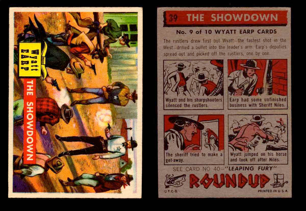 1956 Western Roundup Topps Vintage Trading Cards You Pick Singles #1-80 #39  - TvMovieCards.com