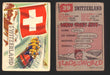 1956 Flags of the World Vintage Trading Cards You Pick Singles #1-#80 Topps 39	Switzerland  - TvMovieCards.com