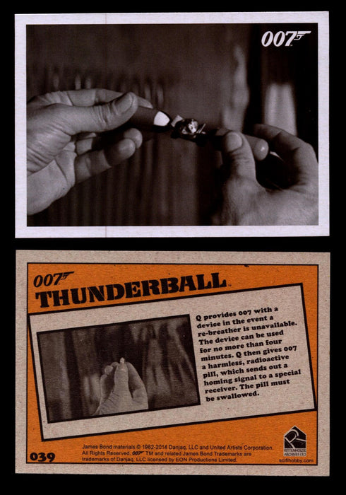 James Bond Archives 2014 Thunderball Throwback You Pick Single Card #1-99 #39  - TvMovieCards.com