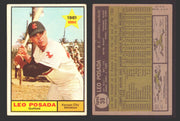 1961 Topps Baseball Trading Card You Pick Singles #1-#99 VG/EX #	39 Leo Posada - Kansas City Athletics RC  - TvMovieCards.com