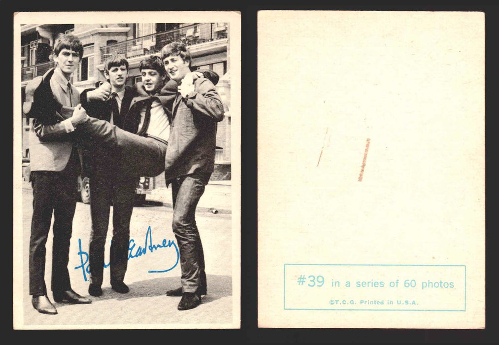 Beatles Series 1 Topps 1964 Vintage Trading Cards You Pick Singles #1-#60 #39  - TvMovieCards.com