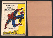1967 Philadelphia Gum Marvel Super Hero Stickers Vintage You Pick Singles #1-55 39   Spider-Man - I must have made a wrong turn.  - TvMovieCards.com