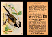 Birds - Useful Birds of America 8th Series You Pick Singles Church & Dwight J-9 #3 Black-capped Chickadee  - TvMovieCards.com