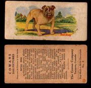 1929 V13 Cowans Dog Pictures Vintage Trading Cards You Pick Singles #1-24 #3 Bull Dog  - TvMovieCards.com