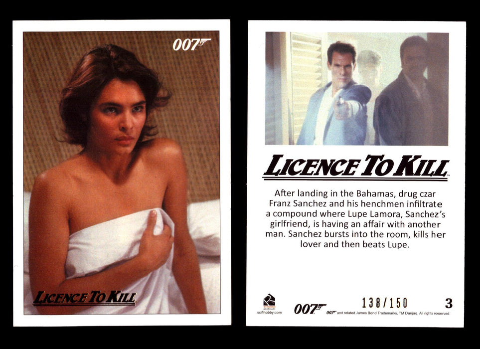 James Bond Classics 2016 Licence To Kill Gold Foil Parallel Card You Pick Single #3  - TvMovieCards.com