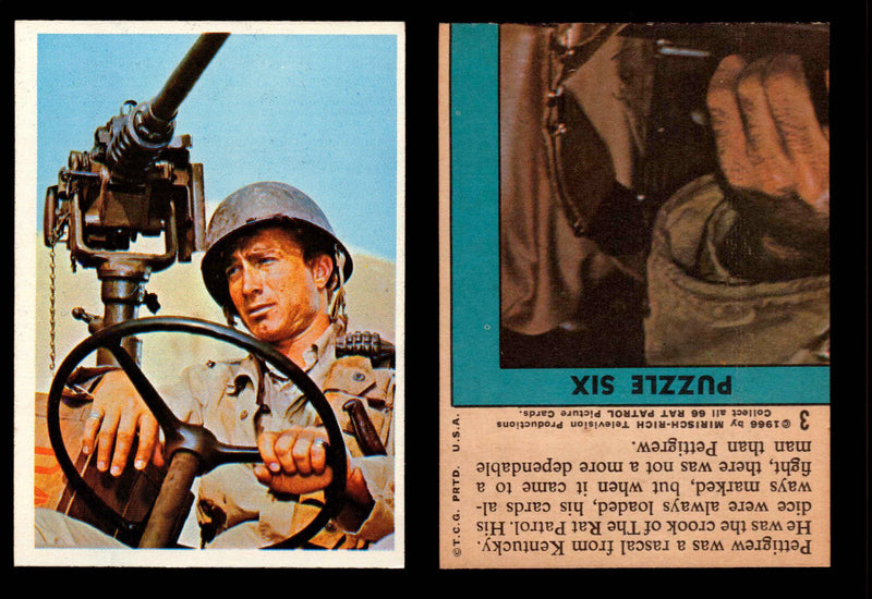 Rat Patrol 1966 Topps Vintage Card You Pick Singles #1-66 #3  - TvMovieCards.com