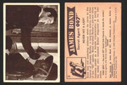 1966 James Bond 007 Thunderball Vintage Trading Cards You Pick Singles #1-66 3   Never Hit A Lady!  - TvMovieCards.com