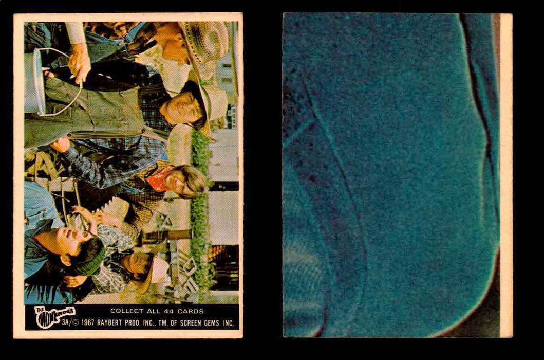 The Monkees Series A TV Show 1966 Vintage Trading Cards You Pick Singles #1A-44A #3  - TvMovieCards.com