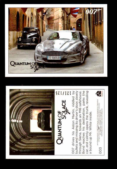 James Bond Archives Quantum of Solace Gold Parallel You Pick Single Cards #1-90 #3  - TvMovieCards.com